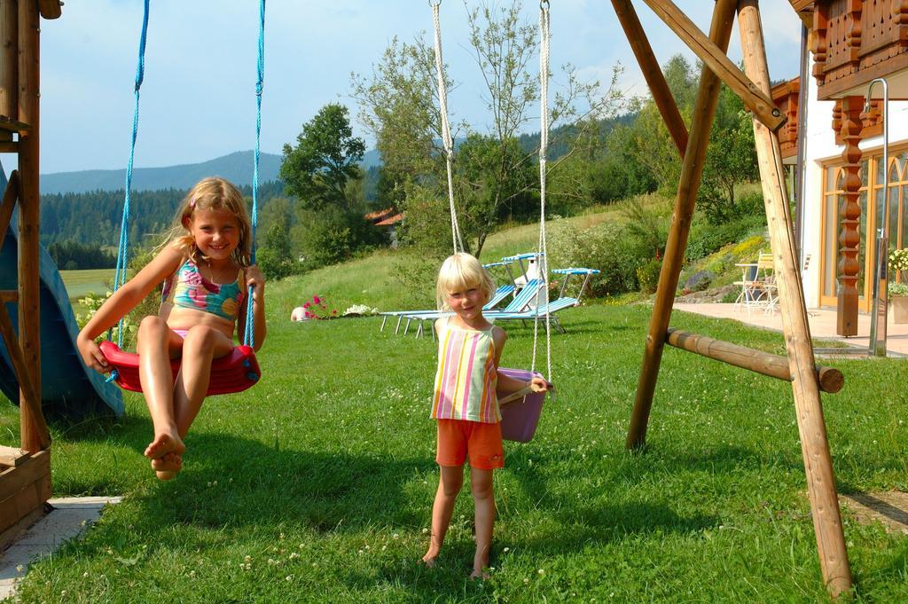 Wellness Ferienwohnungen Zellertalblick Drachselsried Kültér fotó